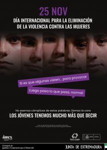 25 de noviembre Día Internacional de la Eliminación de la Violencia contra la Mujer